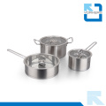 High Quality 304 Stainless Steel Milk/Soup Pot and Pot Set